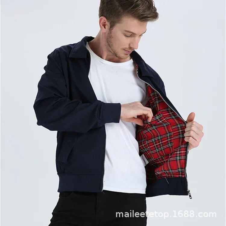 Naujas Karštas Išpardavimas Vyrams Verslo apykaklė Slim Fit Striukė Vyriškas paltas Laisvalaikis vyriškas paltas Pilotinis striukė Vyriški viršutiniai drabužiai