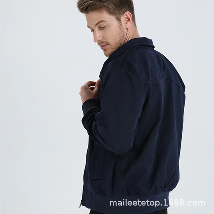 Naujas Karštas Išpardavimas Vyrams Verslo apykaklė Slim Fit Striukė Vyriškas paltas Laisvalaikis vyriškas paltas Pilotinis striukė Vyriški viršutiniai drabužiai