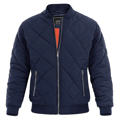 MAGCOMSEN Ανδρικό μπουφάν αεροπόρου φθινοπώρου/χειμώνα με επένδυση θερμικού μπέιζμπολ