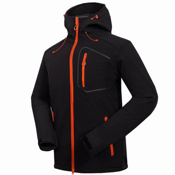 2023 Pilot Military Outdoor Climbing Man Women Coat Водоустойчиво топло поларено яке с качулка Softshell Висококачествено мъжко зимно палто