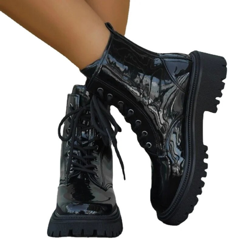 Naiste 2023. aasta kingad Ristiseotud naiste saapad, soodne sooduspakkumine, korralikud igapäevasaapad naiste kvaliteetsed ümara varbaga jalatsid sääre keskele naistele