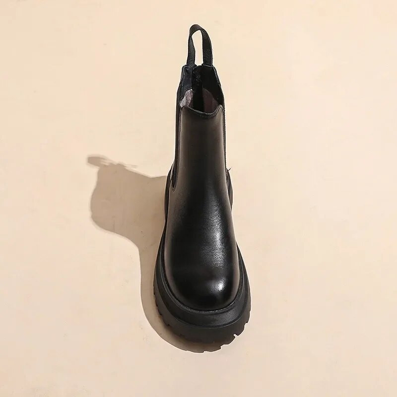 2023. aasta moekingad naistele, PU pahkluu naiste saapad, platvormi kontorisaapad, naiste seljaosa tõmblukuga, ümara varbaga, kontsad Naiste kingad