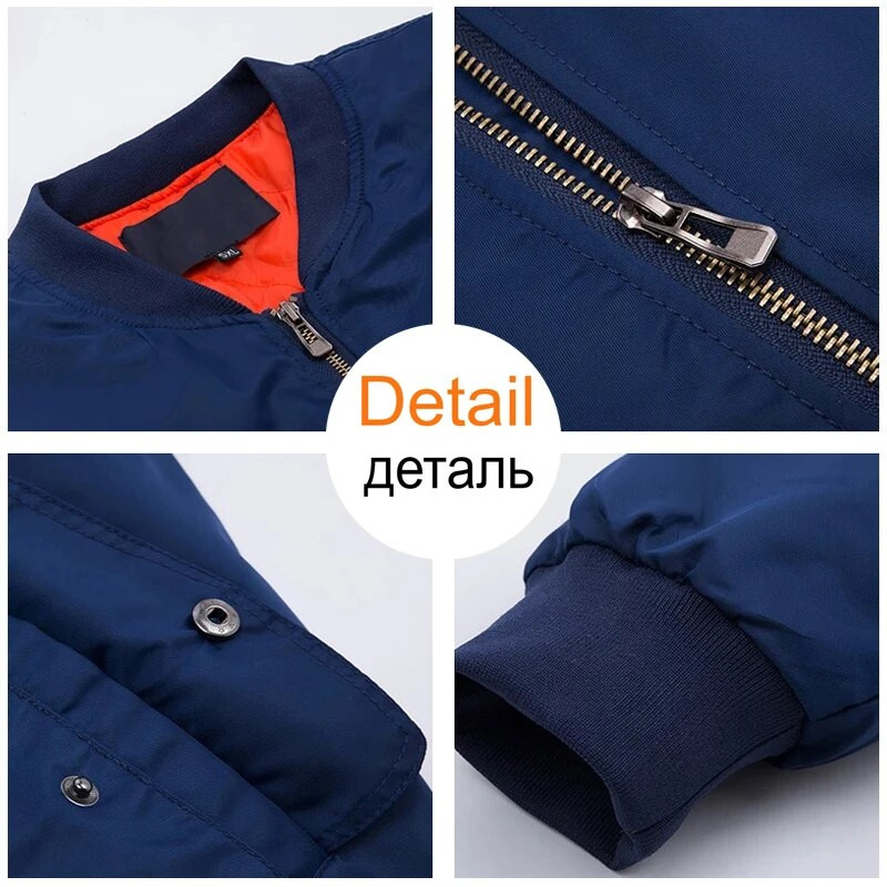 Liela izmēra Pilot Air vīriešu bumbvedēja jaka Vīriešu militārā bumbvedēja jaka vīriešiem Slim Fit ikdienas, cieta rāvējslēdzēja pilota jaka, zaļa, jauni mēteļi