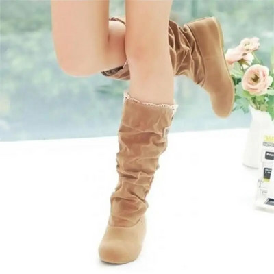 Jauni sieviešu zābaki pavasara/rudens 35.-43. izmērs Sieviešu ikdienas apavi Modes Saldie Zapatos Mujer ievelkami ikru vidusdaļā, viegli, ērti