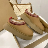 Žieminiai šilti sniego batai moteriški stori platforminiai pliušiniai batai moterims zomšiniai medvilniniai paminkštinti batai vandeniui atsparūs šlepetės