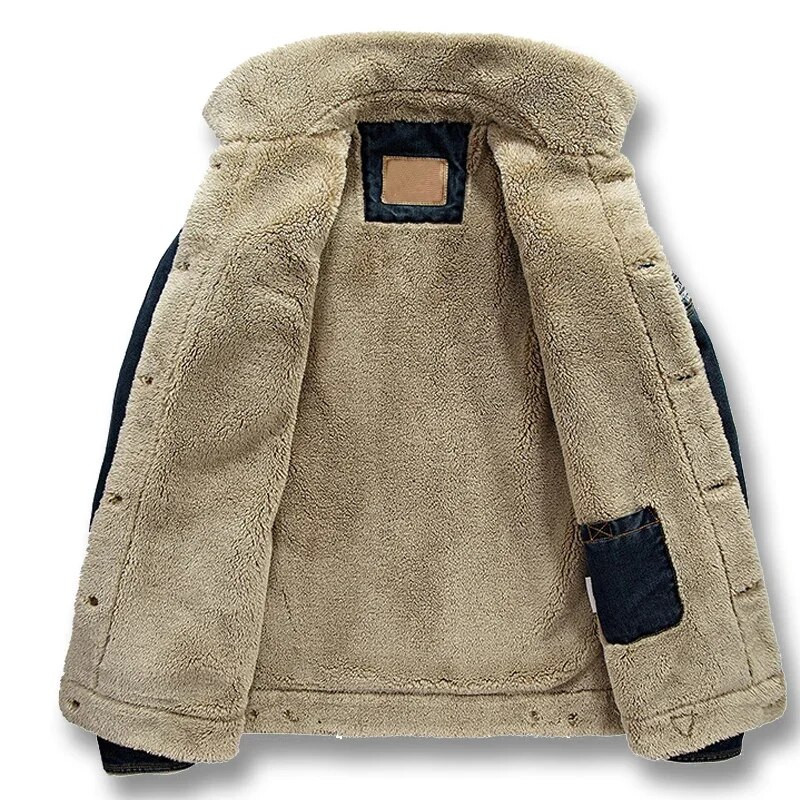 iSurvivor 2022 Ανδρικά τζιν Τζιν Μπουφάν Παλτό Jaqueta Masculina Ανδρικά Casual Fashion Slim Εφαρμοσμένα Ανοιξιάτικα Χοντρά Μπουφάν Hombre Παλτό