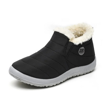 Γυναικείες μπότες Keep Warm Γούνινες μπότες Χειμερινά παπούτσια Γυναικεία Μποτάκια Slip On Snow Γυναικεία Κοντά Γυναικεία παπούτσια Bota Feminina