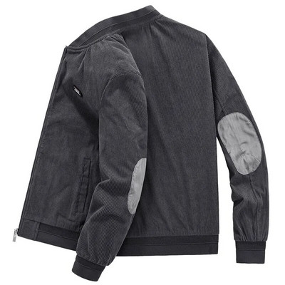 Vīriešu ielas apģērbs pavasara rudens velveta džinsa jaka militārai motocikla jaka Vīriešu koledžas bumbvedējs mēteļi Apģērbs