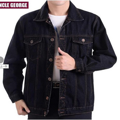 B Muška vanjska odjeća Kaubojske jakne Odjeća 2022. Proljeće Jesen Jakna velike veličine Kaput Muška puceta Ležerna plava traper jakna S-4XL