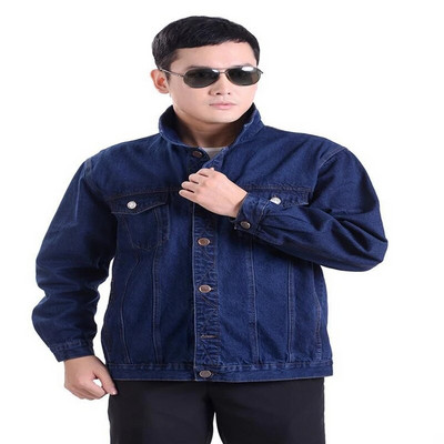 B Muška vanjska odjeća Kaubojske jakne Odjeća 2022. Proljeće Jesen Jakna velike veličine Kaput Muška puceta Ležerna plava traper jakna S-4XL