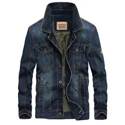 Didelio dydžio džinsinės striukės „Bomber“ Rudeninis prabangus madingas paltas Karinė taktinė striukė Laisvalaikio individualizuotos kardiganinės striukės paltas