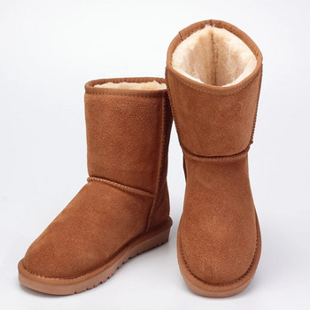  Γυναικείες μπότες χιονιού Κορυφαίας ποιότητας Australia Boots Χειμερινές μπότες για γυναίκες Warm Botas Mujer