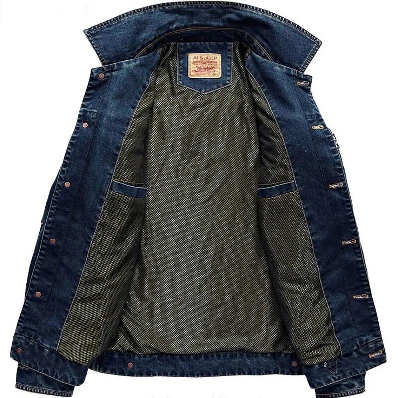 Džinsinė vyriška striukė pavasario rudens striukės motociklininkams paltai vyriški madingi gatvės drabužiai Aukštos kokybės chalatai vyriški drabužiai MY926