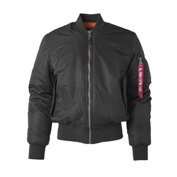 Военно тактическо мъжко армейско яке MA-1 Flight Bomber Jacket Baseball Varsity College Pilot Air Force Водоустойчиво зимно палто за мъже