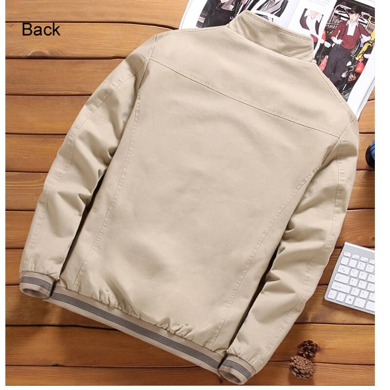 DIMUSI Ανοιξιάτικο φθινόπωρο Ανδρικά μπουφάν Bomber Ανδρικά μπουφάν Casual Ανδρικά Πανωφόρια Αντιανεμική Στάση Ανδρικό μπουφάν μπέιζμπολ Slim παλτό 5XL,YA810