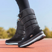 Moteriški sniego batai 2023 m. žieminiai, neslystantys, vandeniui atsparūs batai Moteriški batai, skirti žiemai, šildo moteriški batai