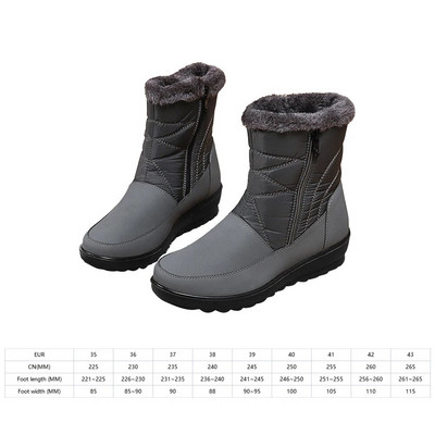 Moteriški sniego batai 2023 m. žieminiai, neslystantys, vandeniui atsparūs batai Moteriški batai, skirti žiemai, šildo moteriški batai