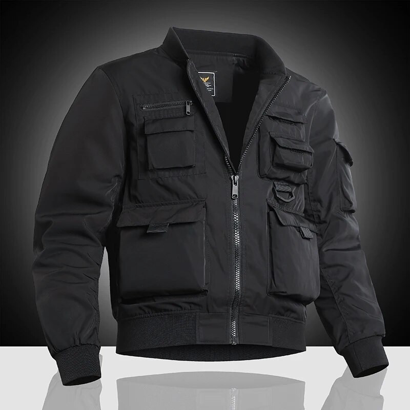 Proljetna i jesenska japanska funkcionalna ljetna jakna s više džepova, američko retro radno odijelo, labava uniforma za bejzbol