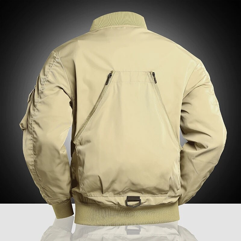 Proljetna i jesenska japanska funkcionalna ljetna jakna s više džepova, američko retro radno odijelo, labava uniforma za bejzbol