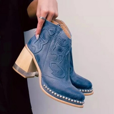 2022. aasta naiste poolsaapad Uued peokingad Naiste Mujer madala kontsaga naiste kingad Briti disainiga lühikesed saapad, naiste Zapatos Mujer