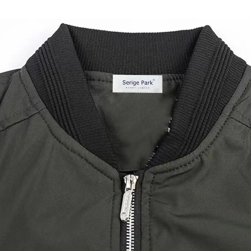 Serige Park Φθινοπωρινό ανδρικό μπουφάν πολυτελείας ποιότητας παπιγιόν Γαλλικό μπουφάν μπέιζμπολ Eden μακρυμάνικο τοπ