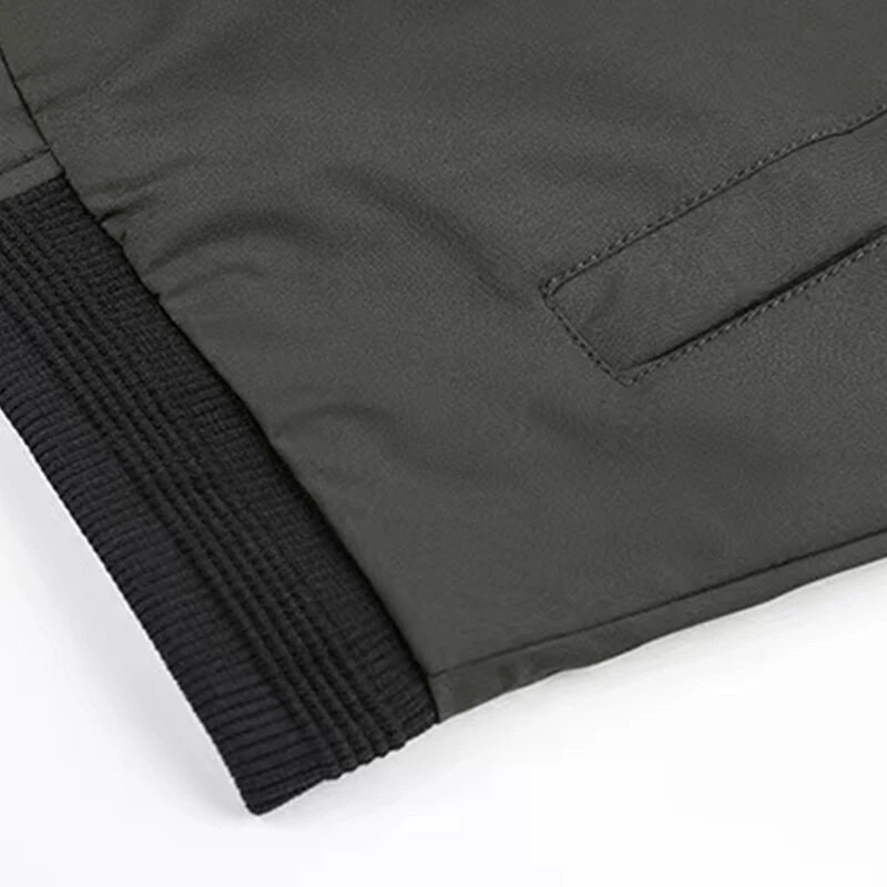 Serige Park Φθινοπωρινό ανδρικό μπουφάν πολυτελείας ποιότητας παπιγιόν Γαλλικό μπουφάν μπέιζμπολ Eden μακρυμάνικο τοπ