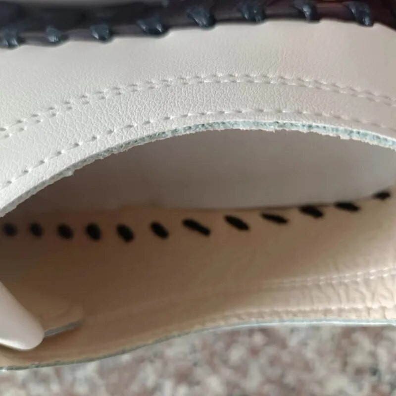 Αθλητικά παπούτσια Γυναικεία παπούτσια Loafers Lace Up Δερμάτινο Flat Νέα Άνοιξη 2023 Casual άνετα παπούτσι μαμά Mujer Zapatos Chaussure Femme