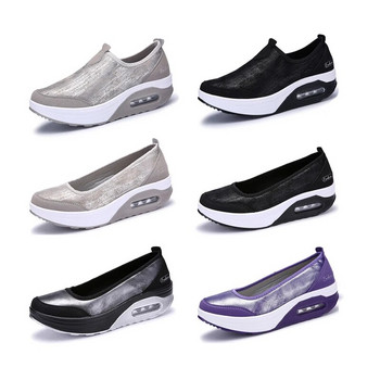 Обувки EOFK Дамски мокасини Плитки Офис Удобни мокасини Дамски равни маратонки На платформа Slip On Ride Shoes zapatilas Mujer