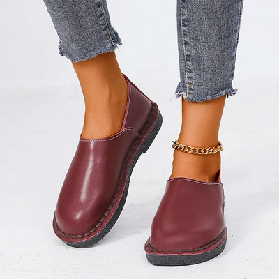 Ženske mokasine Ravne cipele sa šavovima Ženske ljetne ravne cipele Mekane slatke boje Mokasine mokasine od prave kože