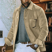 2022. aasta sügis, soliidne kaelus, trendikas jakk Meeste moodne kampsun, ülerõivad ja mantlid, kevadised meeste topid vabaaja chamarras para hombre