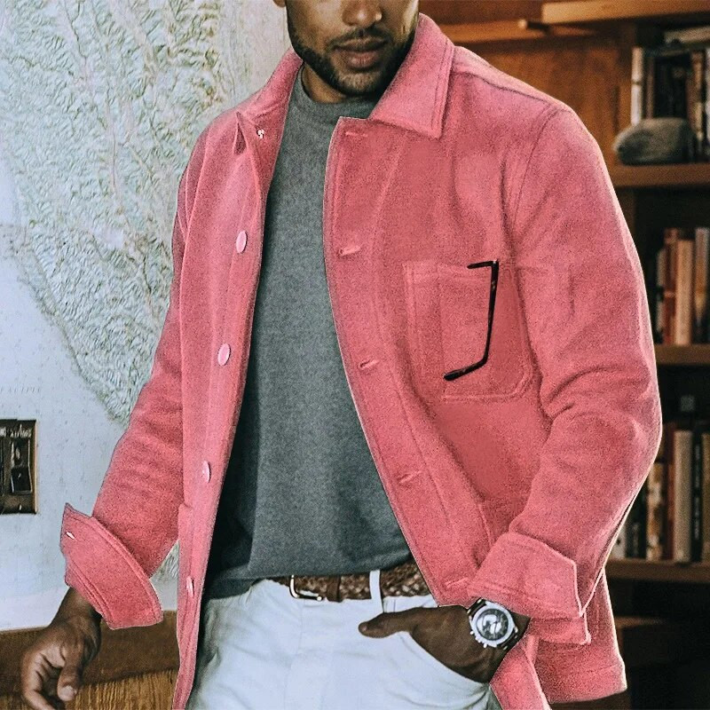 2022. aasta sügis, soliidne kaelus, trendikas jakk Meeste moodne kampsun, ülerõivad ja mantlid, kevadised meeste topid vabaaja chamarras para hombre