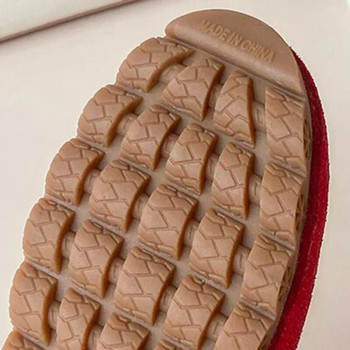 2023 Χειμερινά γυναικεία παπούτσια Άνετα φλατ μοκασίνια Κοντό κοπάδι ράψιμο casual γυναικεία αντιολισθητικά, ζεστά γυναικεία loafers Oxford
