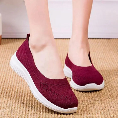 Odavad ema suvevõrguga kuduvad tossud naistele hingavad Mary Janesi kingad libisemiskindlad naistele vabaaja õe kontorijalatsid Balletikorterid