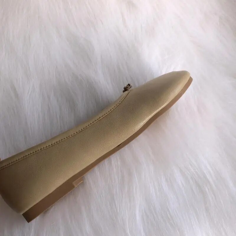 Tabi Ninja kingad Naised Mikrokiudnahast Mugavad Lamedad Lõigatud varvastega sussid Pehme põhjaga püksid Naiste Trotter Mokassiinid 2023