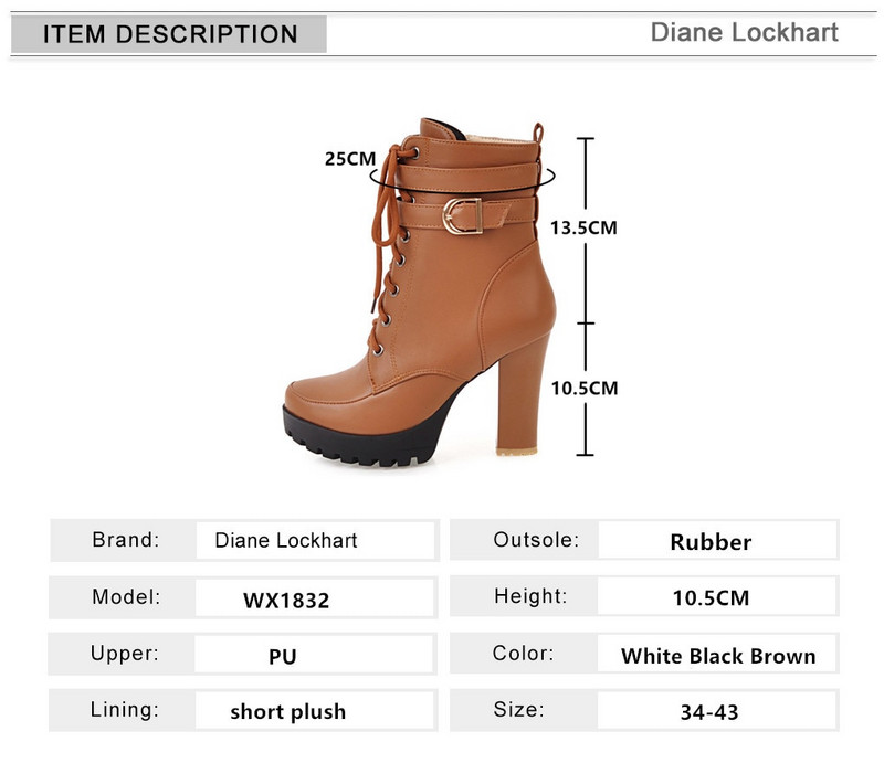 Batai Moteriški Motociklų Batai Rudens Žiemos Moteriški Batai 2023 Stilingi Moteriški Auliniai Batai Aukštakulniai Platformos Seksualūs Botas Sagtis Balta