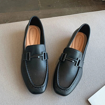 Kunstnahast vabaajakingad, naiste kingad, 2023. aasta suvine, sügisene moekingad Tüdrukud Mokasiinid Muulad Kontori, Naiste jalatsid