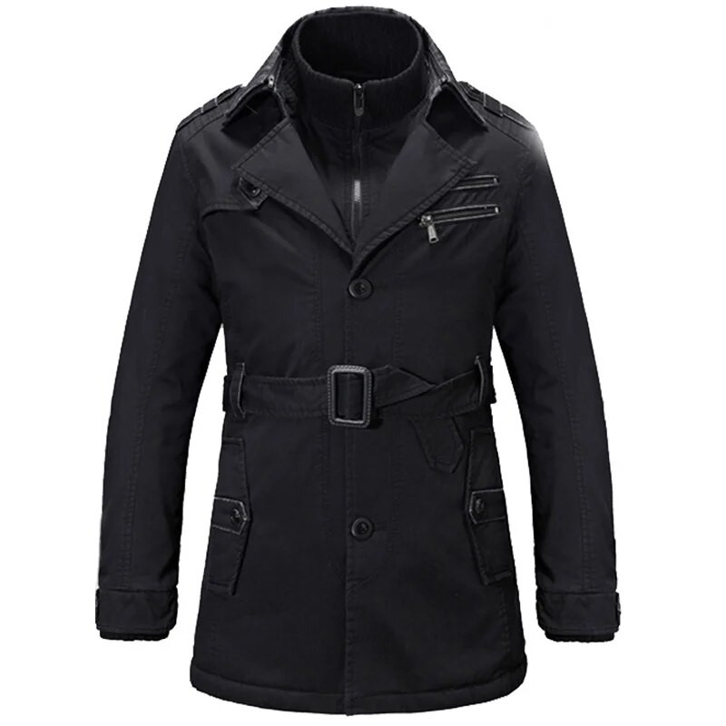 Uus Winter Parka Meeste Mood Outwear Paks fliis Military Bomber jope Trend Tuulejope Pikad mantlid Euroopa Suuruses Riided