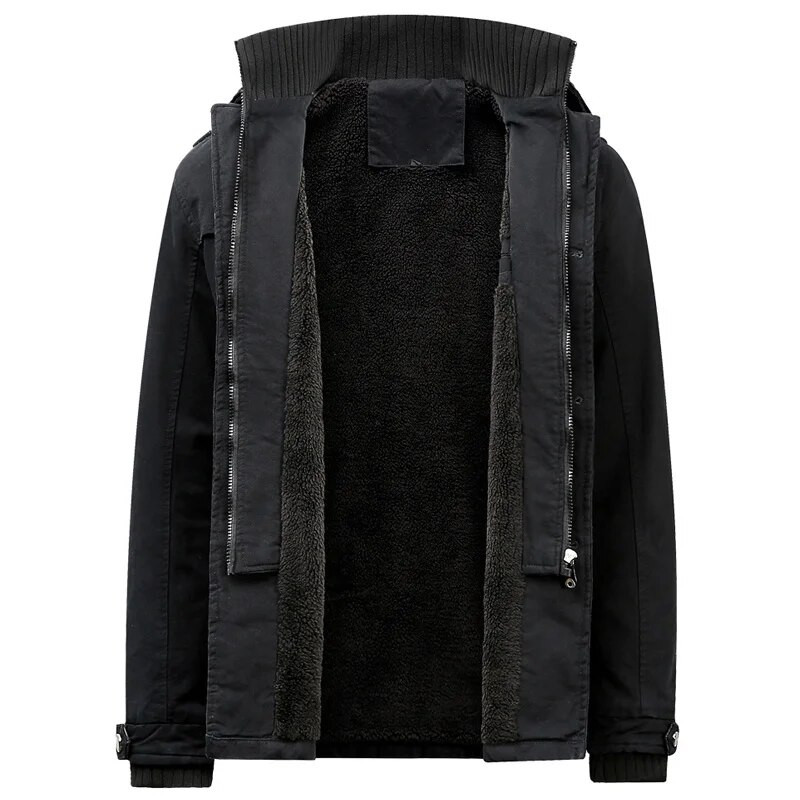 Uus Winter Parka Meeste Mood Outwear Paks fliis Military Bomber jope Trend Tuulejope Pikad mantlid Euroopa Suuruses Riided