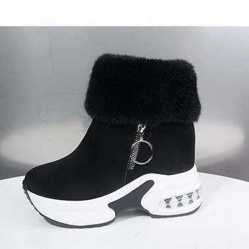 Χειμερινά γυναικεία ζεστά αθλητικά παπούτσια Πλατφόρμας Snow Boots 2023 Γυναικεία παπούτσια αιτίας Γυναικεία μποτάκια με κορδόνια Γυναικείες μπότες