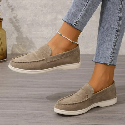 Classic Hot Sale Nude Luxury Flat ανδρικά casual παπούτσια Άνετα slip-on loafers παπούτσια Υψηλής ποιότητας παιδικά σουέτ παπούτσια για περπάτημα Mujer