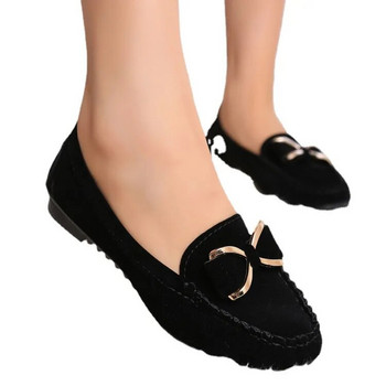 Γυναικεία Flat παπούτσια Μόδα Casual Lofers 2023 Γυναικεία κομψά άνετα παπούτσια με κόμπους πεταλούδας Γυναικεία απαλά κλασικά παπούτσια γραφείου