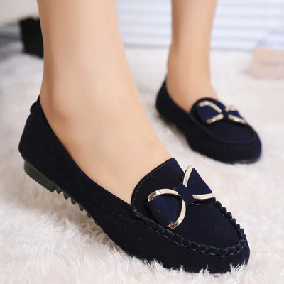 Women`s Flat Shoes Fashion Casual Lofers 2023  Ladies Elegant Butterfly-Knot Comfortable Shoes Women Soft Classic Office Shoes