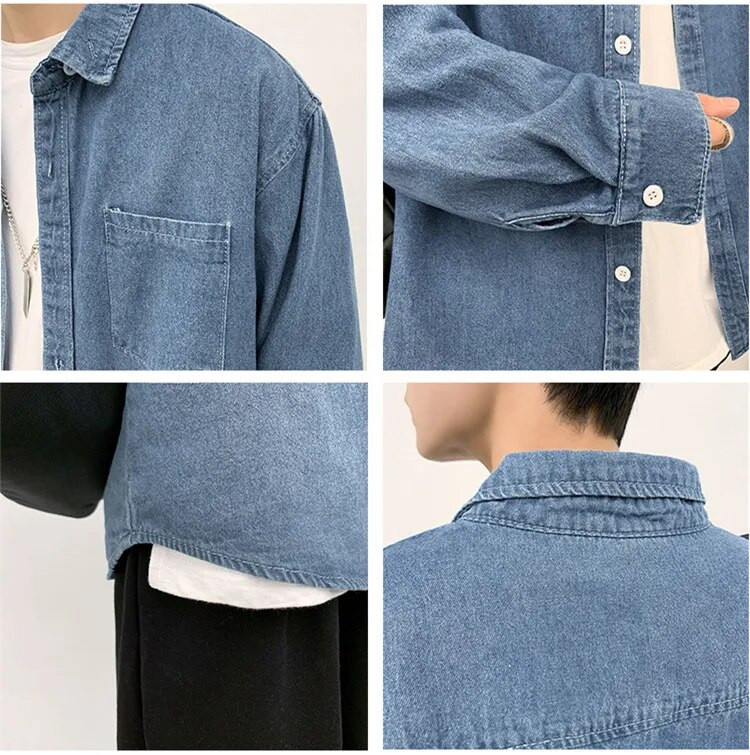 Noormeeste, üliõpilaste Harajuku mood vabaaja deminisärk-mantel Ilus avar pikkade varrukatega jakk, välirõivad