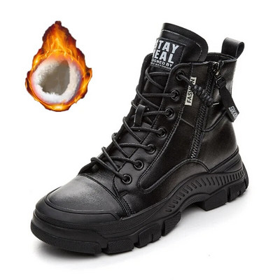 GKTINOO 2023 rudens žiemos batai  sportiniai batai madingi batai moterims storu padu moteriški kulkšnies batai moteriški Botas