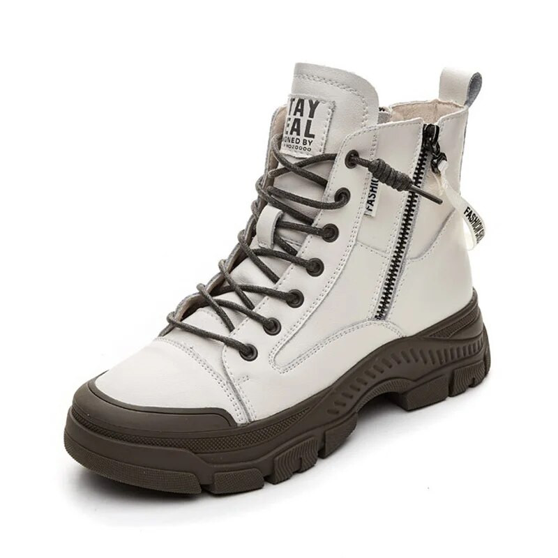 GKTINOO 2023 rudens žiemos batai  sportiniai batai madingi batai moterims storu padu moteriški kulkšnies batai moteriški Botas
