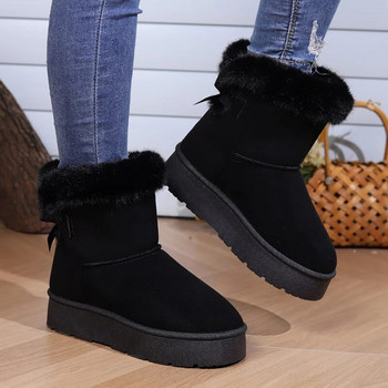 Χειμερινές μπότες Γούνες Γυναικείες μπότες χιονιού Χαμηλό ψηλό ζεστό γούνινο παπούτσι Ανδρικές και γυναικείες χειμερινές κοντές μπότες Super Mini Εξωτερικά Αντιολισθητικά
