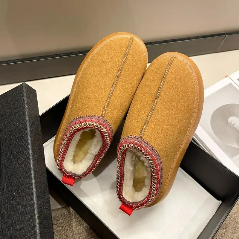 Moodsad karusnahast integreeritud lumesaapad 2024 talve minisaapad soojad libisemisvastased paksu tallaga lühikesed saapad naiste Chelsea saapad