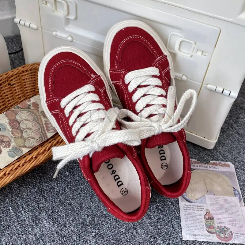 Casual Sneakers Γυναικεία Άνετα Γυναικεία πάνινα Παπούτσια Γυναικεία, αναπνέοντα, μοντέρνα επίπεδη παπούτσια για γυναίκες