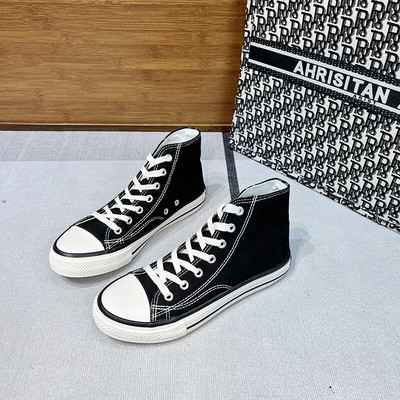 Ανδρικά και γυναικεία παπούτσια από καμβά Μόδα άνοιξη καλοκαίρι, φθινόπωρο, casual αθλητικά παπούτσια Φοιτητικά casual παπούτσια Ψηλά τοπ βουλκανιζέ παπούτσια