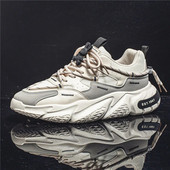 Meeste kingad Mood Pehme tallaga paelad vabaajajalatsid Paksu tallaga jooksuspordijalatsid Mugavad libisemiskindlad kerged meeste kingad